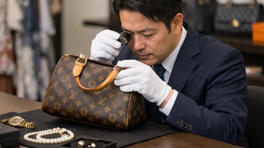 ブランド古着の買取をイメージ