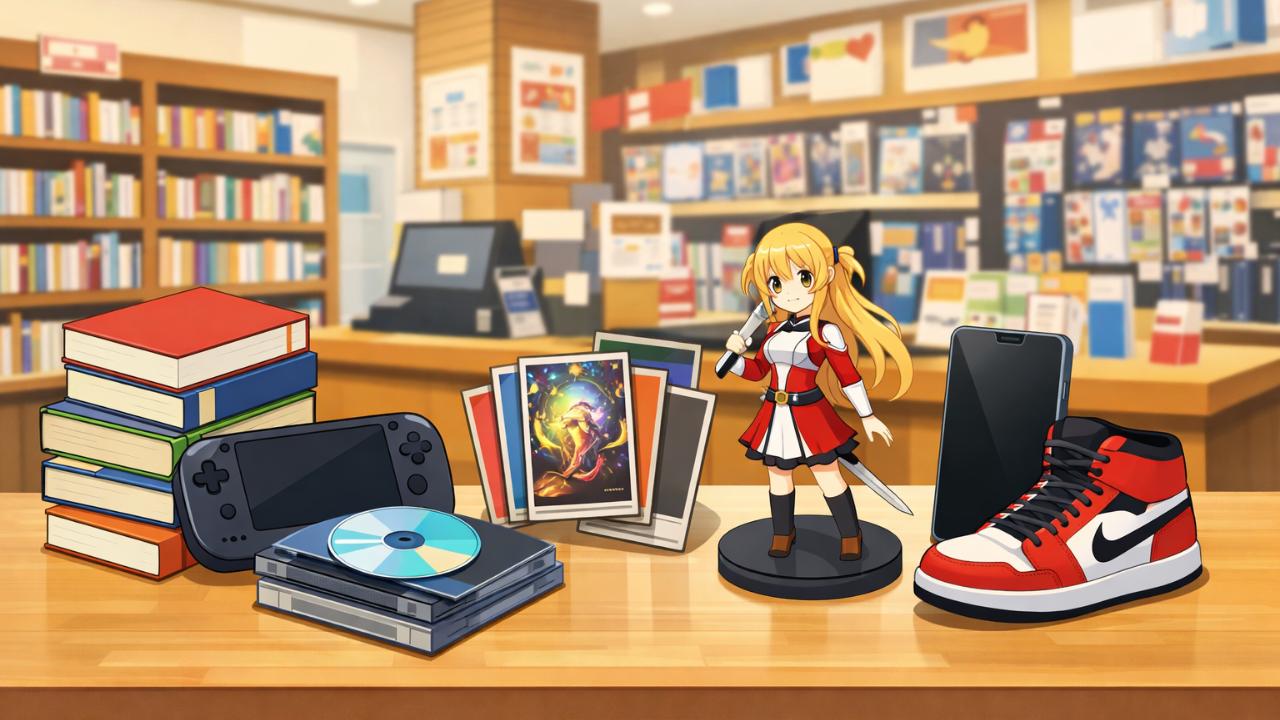 本・ゲーム・トレカ・フィギュア・スマホ・スニーカー